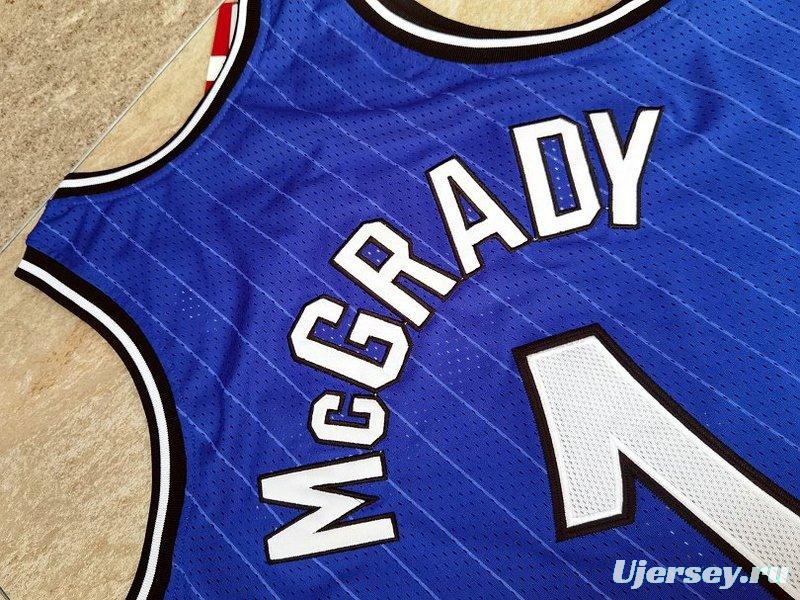 Men's Tracy McGrady Blue Retro Classic Team Jersey