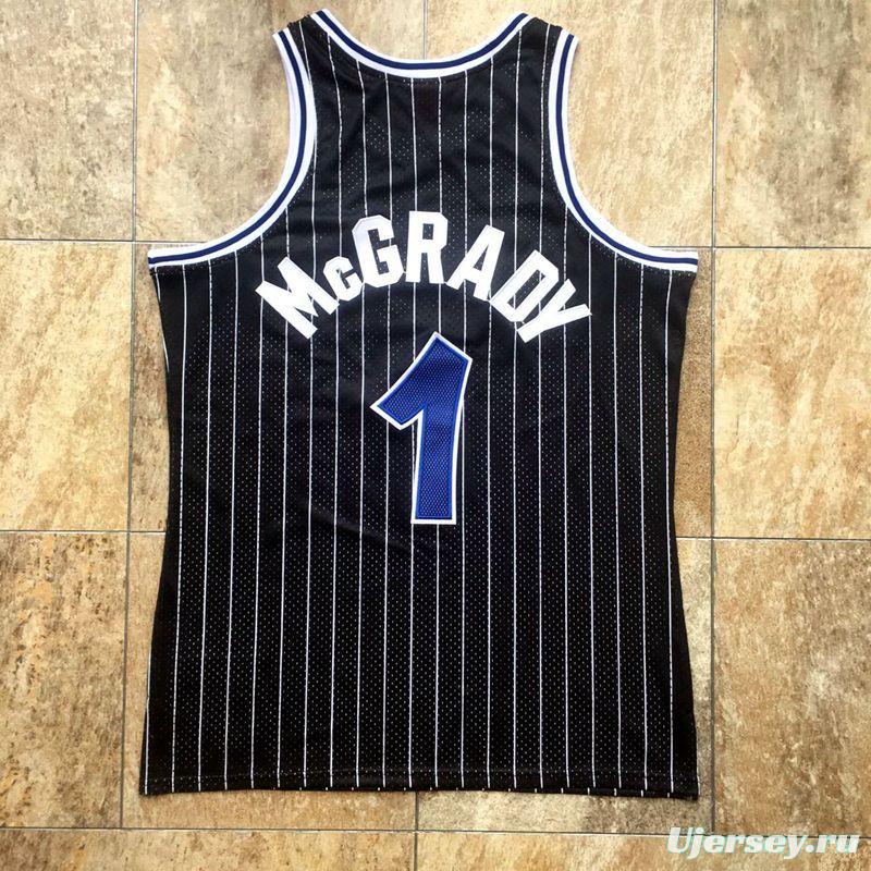 Men's Tracy McGrady Black Retro Classic Team Jersey