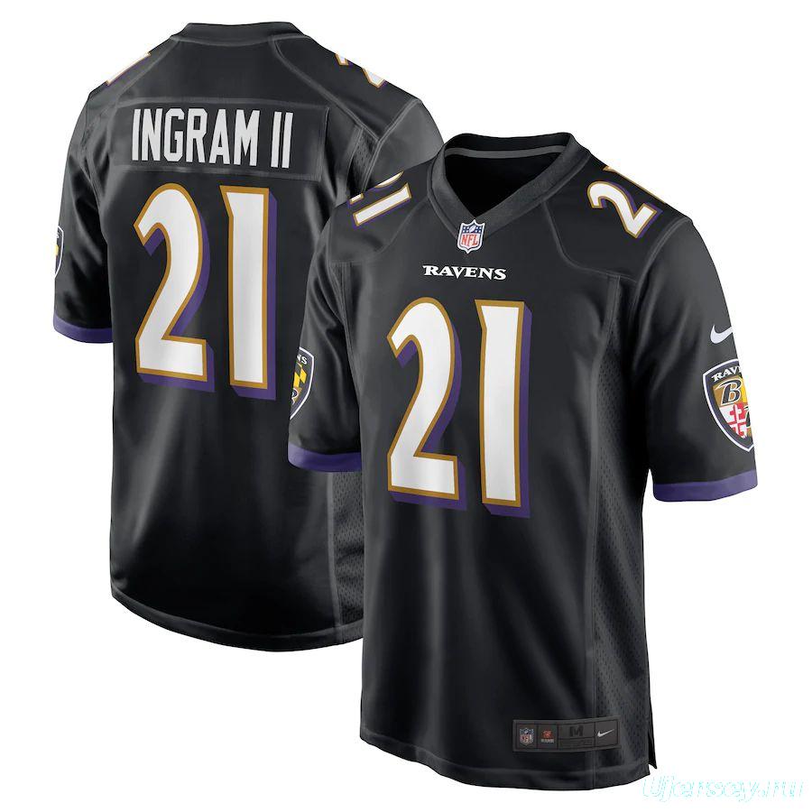 Men's Mark Ingram Black Player Limited Team Jersey