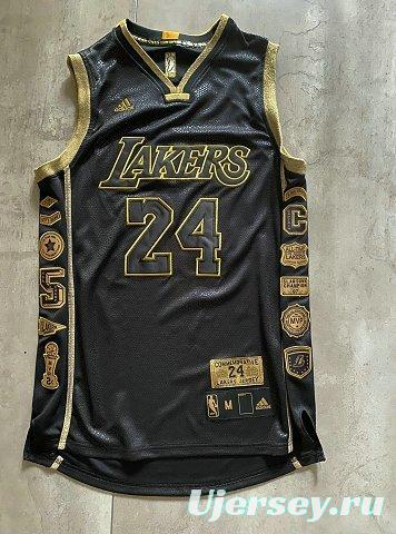 Men's Kobe Bryant Black Retro Classic Team Jersey