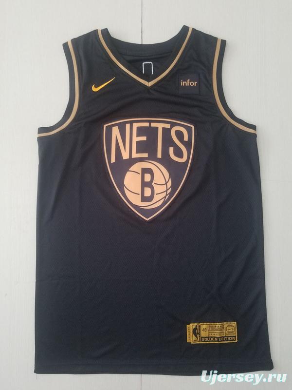 Kyrie Irving 11 Black Golden Edition Jersey