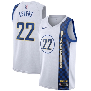 City Edition Club Team Jersey - White - Caris Levert - Mens - 2019