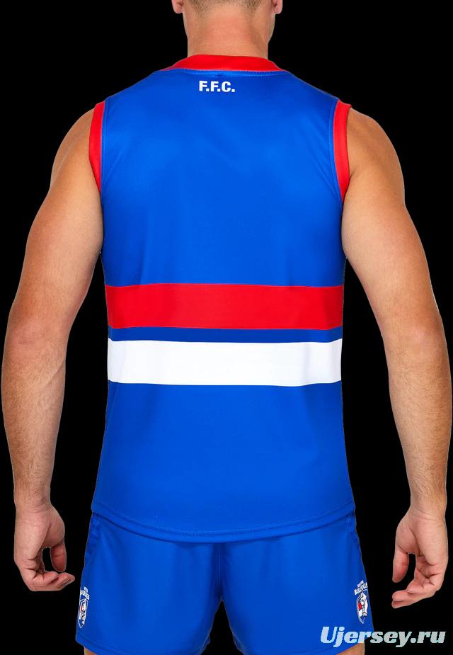 Western Bulldogs 2021 Mens Home Rugby Guernsey