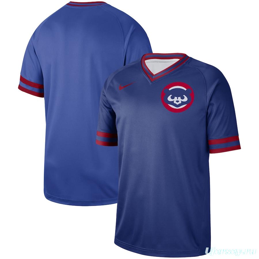 Men's Royal Cooperstown Collection Legend V-Neck Team Jersey