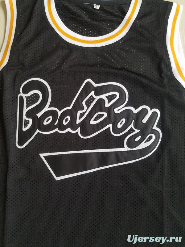 Notorious B.I.G. Biggie Smalls 72 Bad Boy Black Basketball Jersey