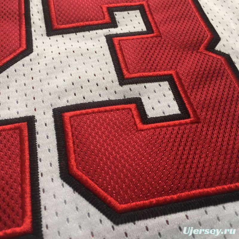 Men's Michael Jordan White Retro Classic Team Jersey