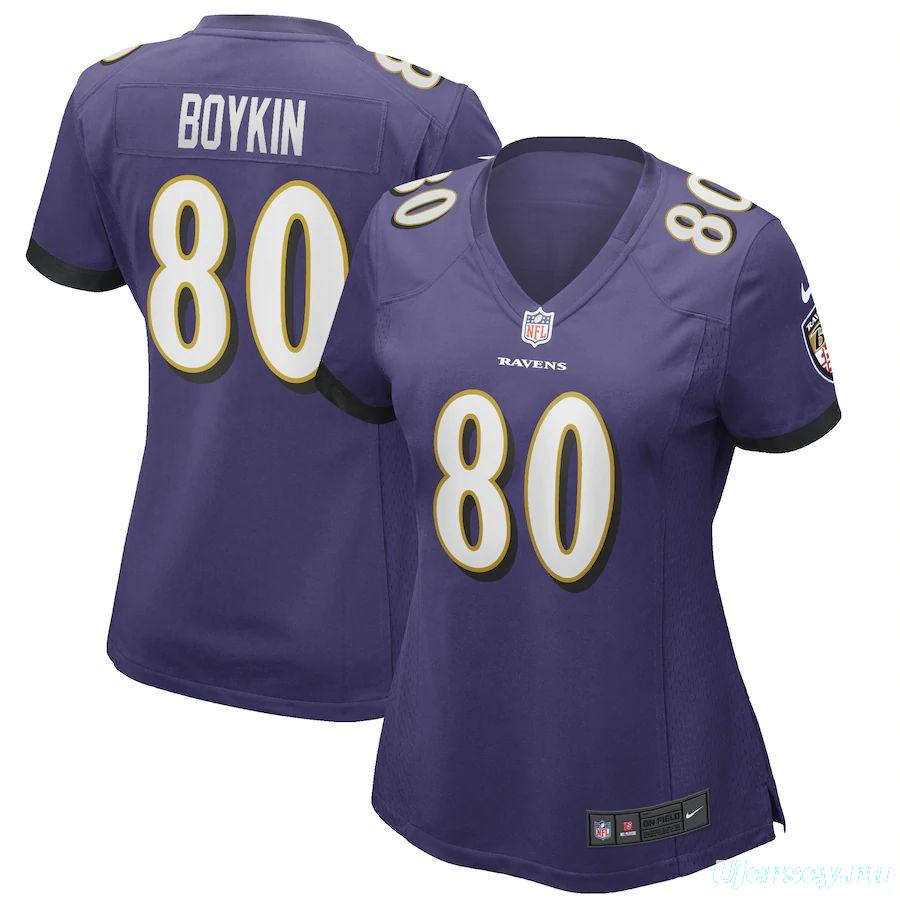 Women's Miles Boykin Purple Player Limited Team Jersey