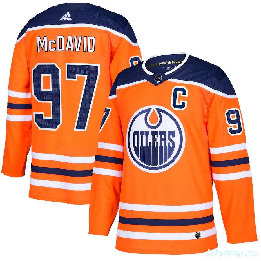 Youth Connor McDavid Orange Player Team Jersey