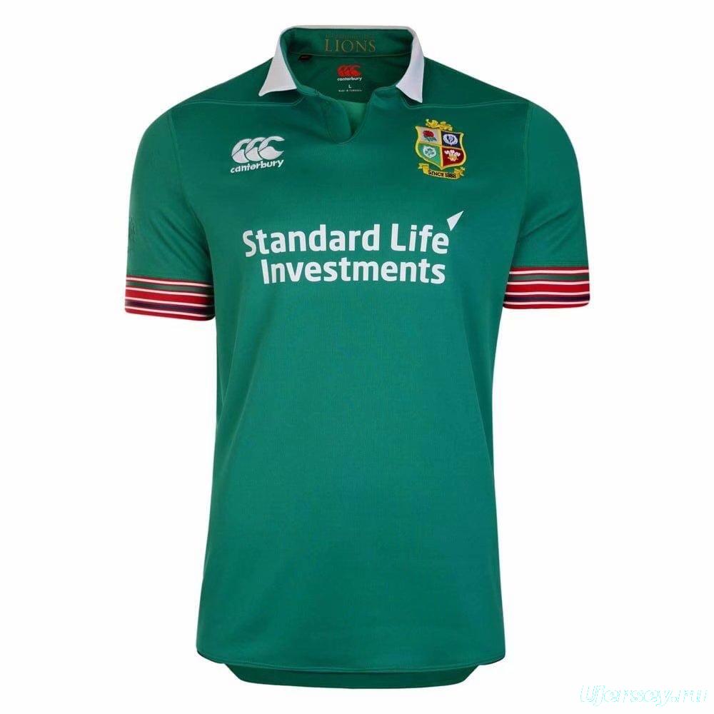 British &amp; Irish Lions Mens Training Pro Jersey Green