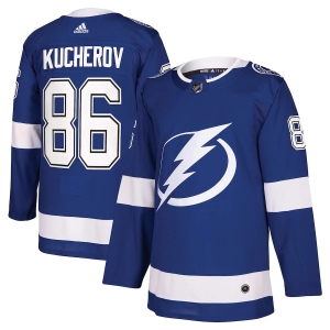 Men's Nikita Kucherov Blue Player Team Jersey