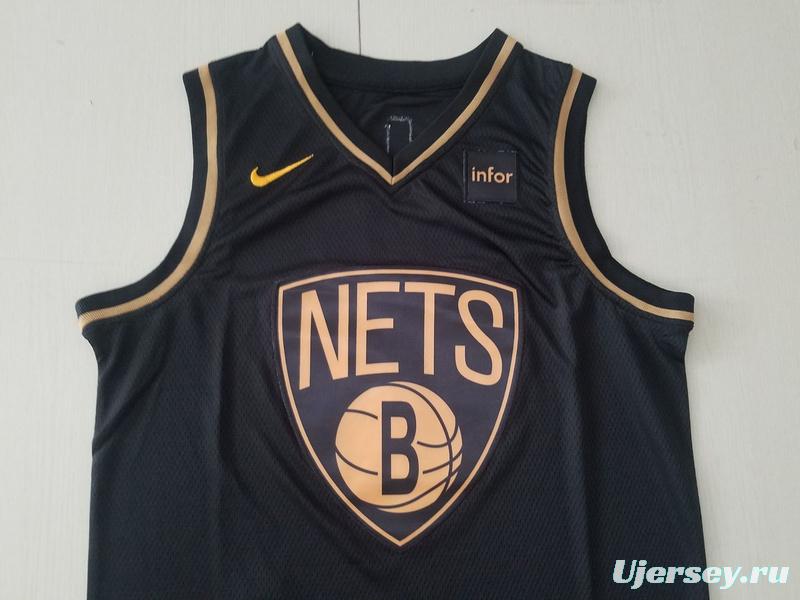 Kevin Durant 7 Black Golden Edition Jersey