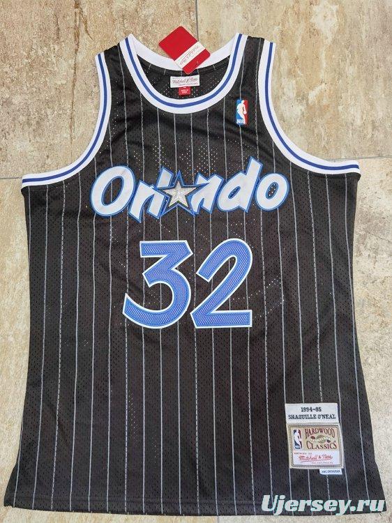 Men's Shaquille O'Neal Black Retro Classic Team Jersey