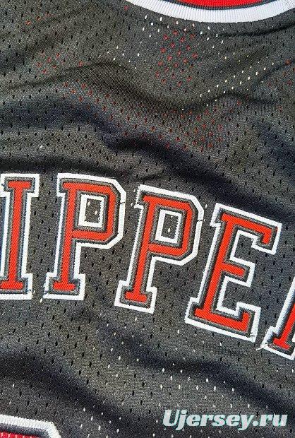 Men's Scottie Pippen Black Retro Classic Team Jersey