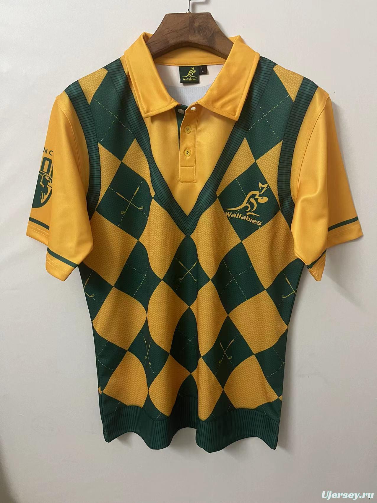 Wallabies 2021 Men's Fairway Golf Polo Shirts