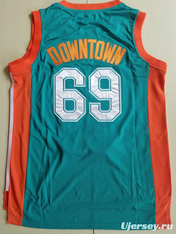 Downtown Funky Stuff Malone Flint Tropics Semi Pro Team Basketball Jersey New