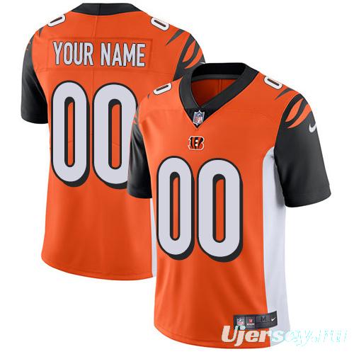 Youth Orange Alternate Customized Game Team Jersey