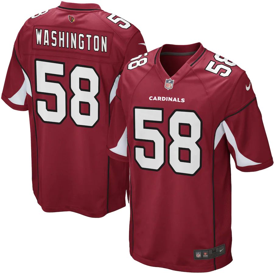 Mens Daryl Washington Cardinal Player Limited Team Jersey