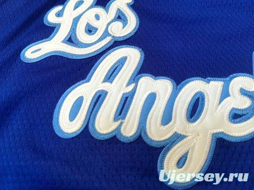 Men's LeBron James Blue Retro Classic Team Jersey