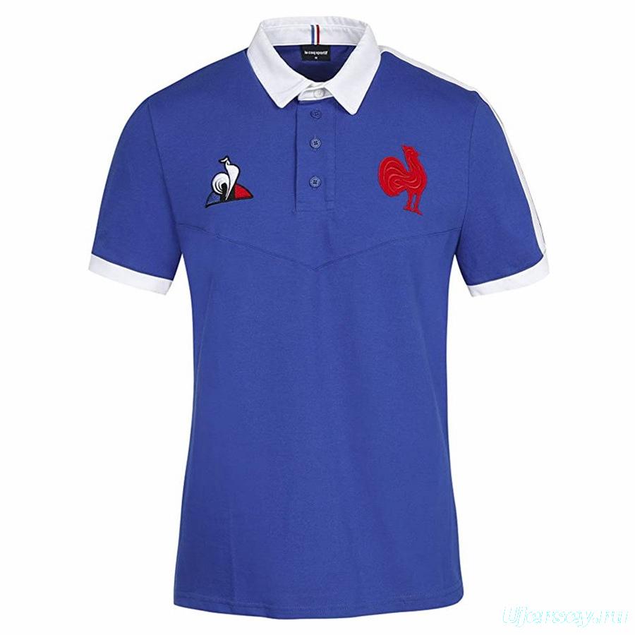 France 2021 Men's Rugby Polo Shirt