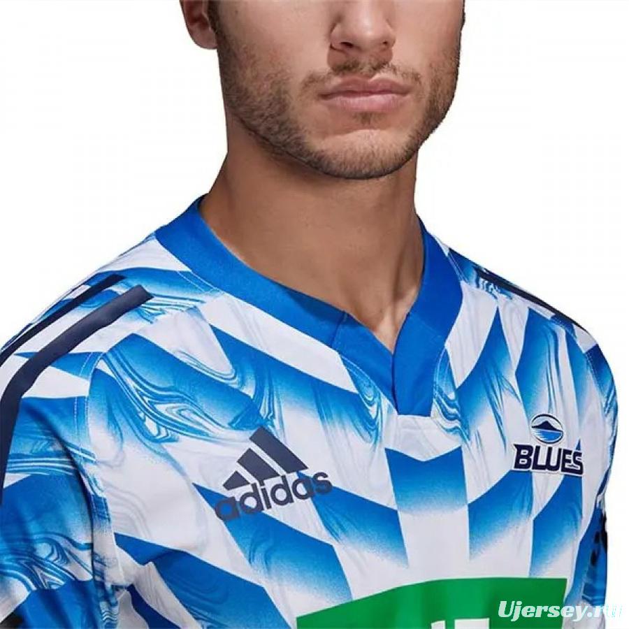 Blues 2022 Men's Super Away Rugby Jersey