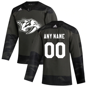 Men's Camo Military Appreciation Custom Practice Team Jersey