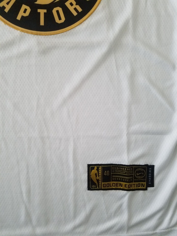 Fred VanVleet 23 White Golden Edition Jersey