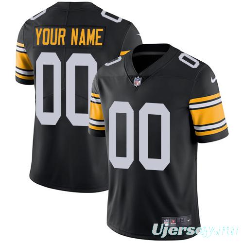 Youth Black Alternate Customized Game Team Jersey