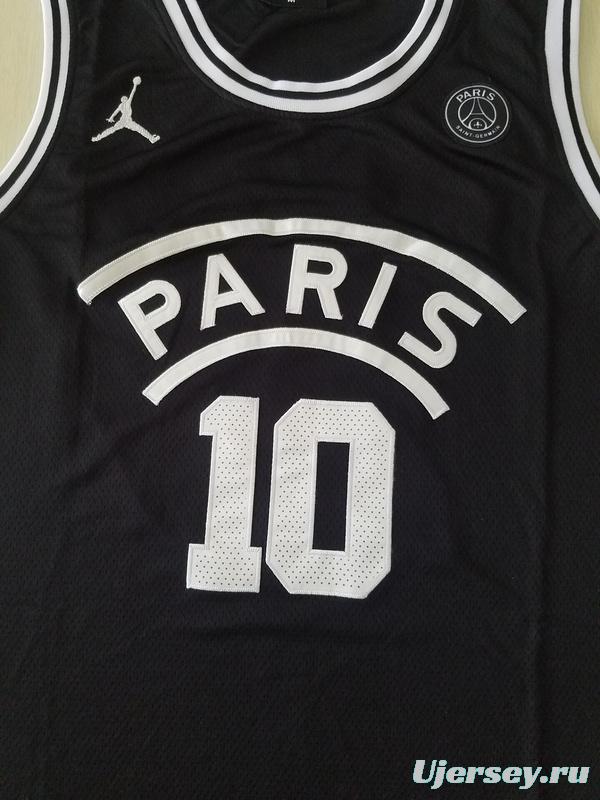 PSG Neymar Black Basketball Jerseys