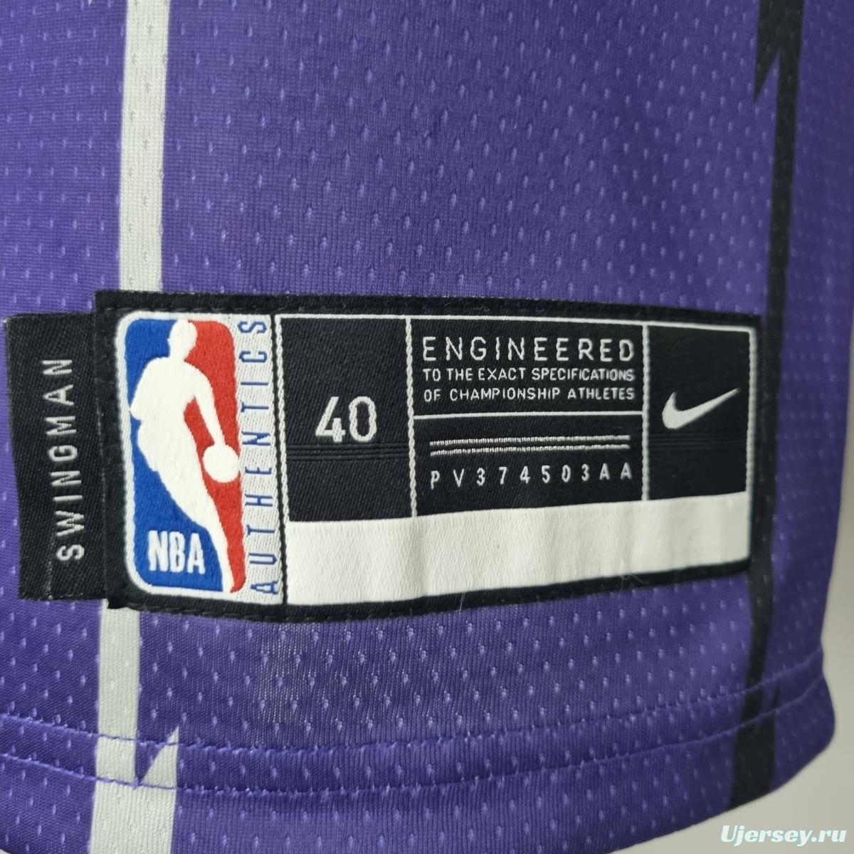 Toronto Raptors CARTER#15 Purple NBA Jersey