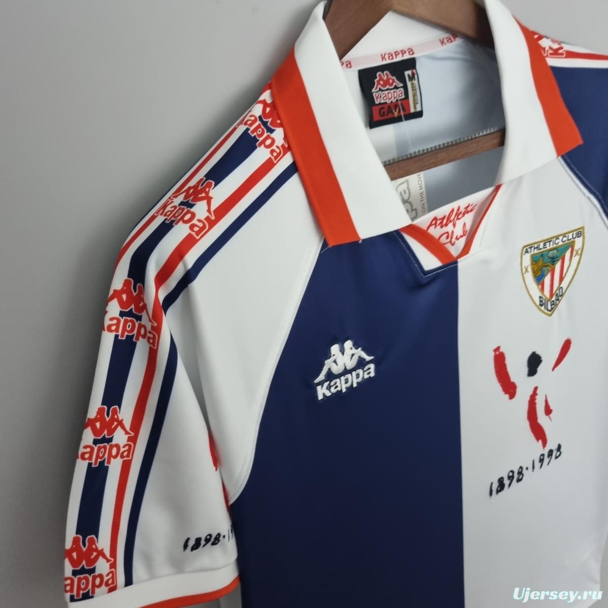 Retro 97/98 Athletic Bilbao away Soccer Jersey