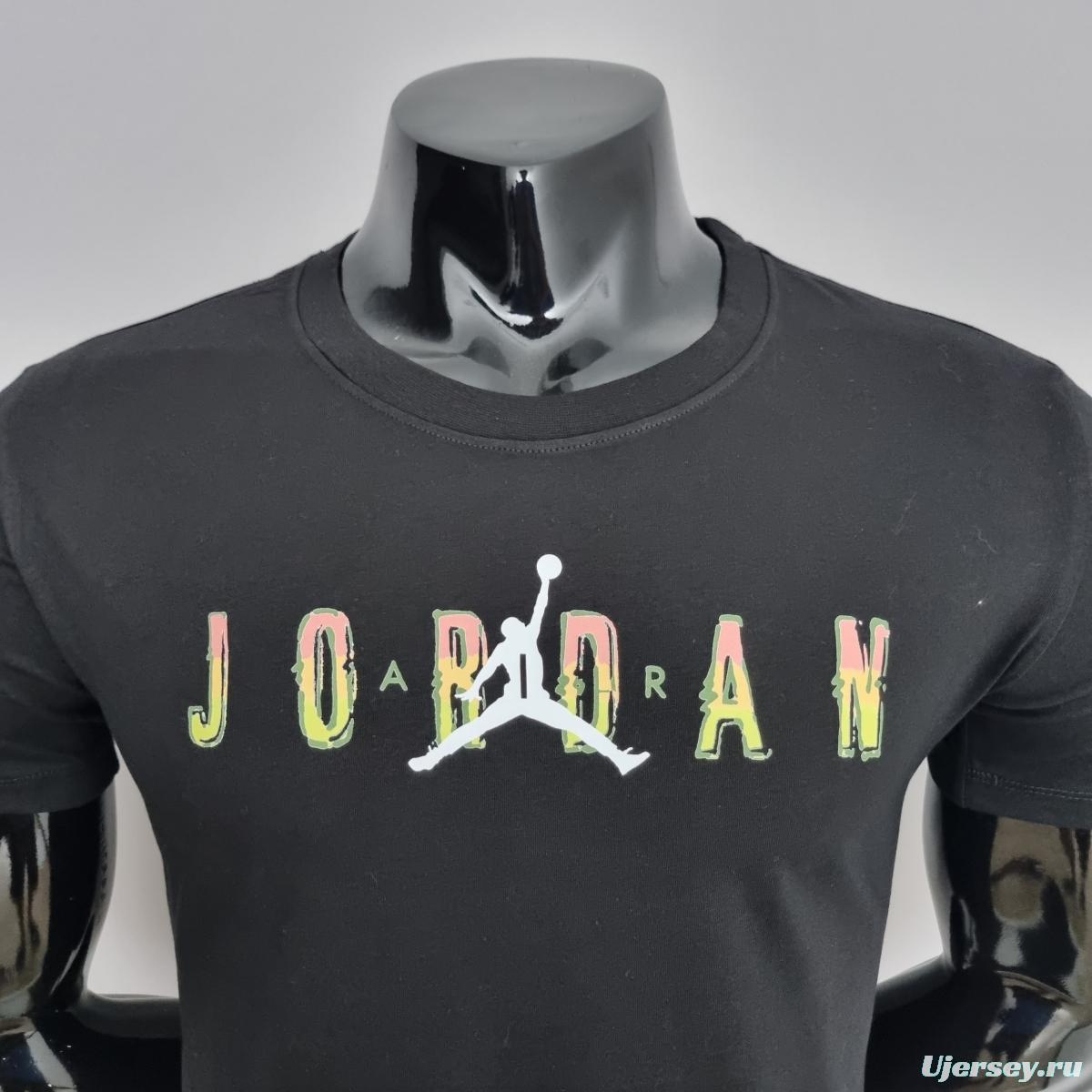 Mens Jordan Casual Black T-Shirts #K000153