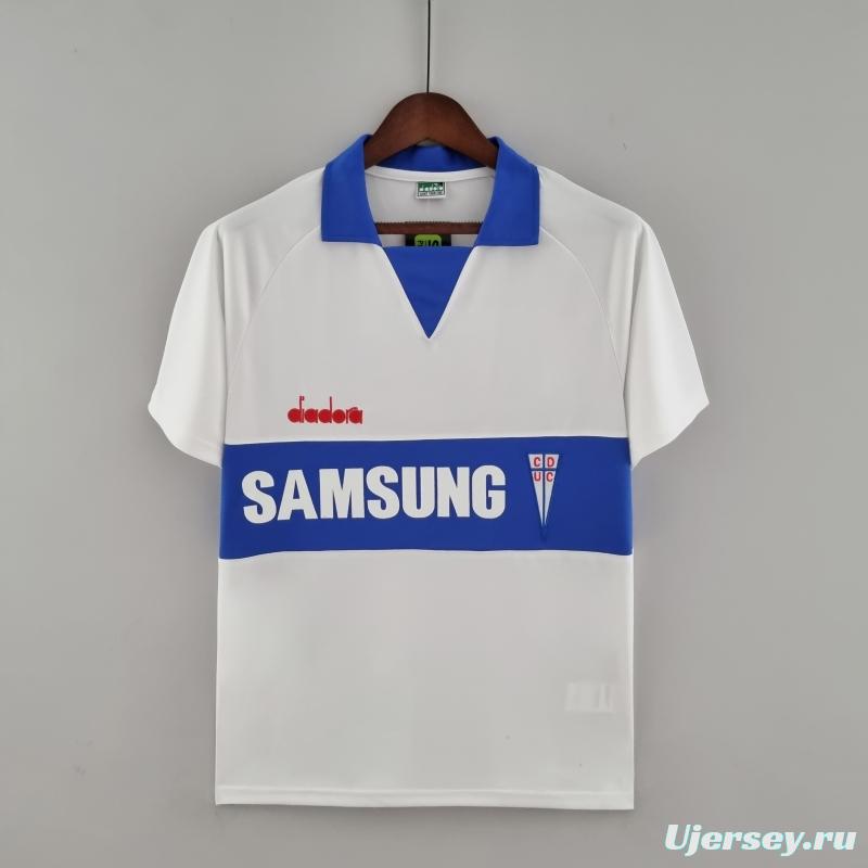 Retro 1993 Deportivo Universidad Católica Home Soccer Jersey