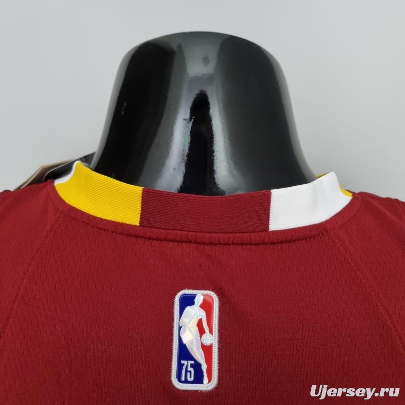 2022 Cleveland Cavaliers Irving#2 Urban Edition Red NBA Jersey