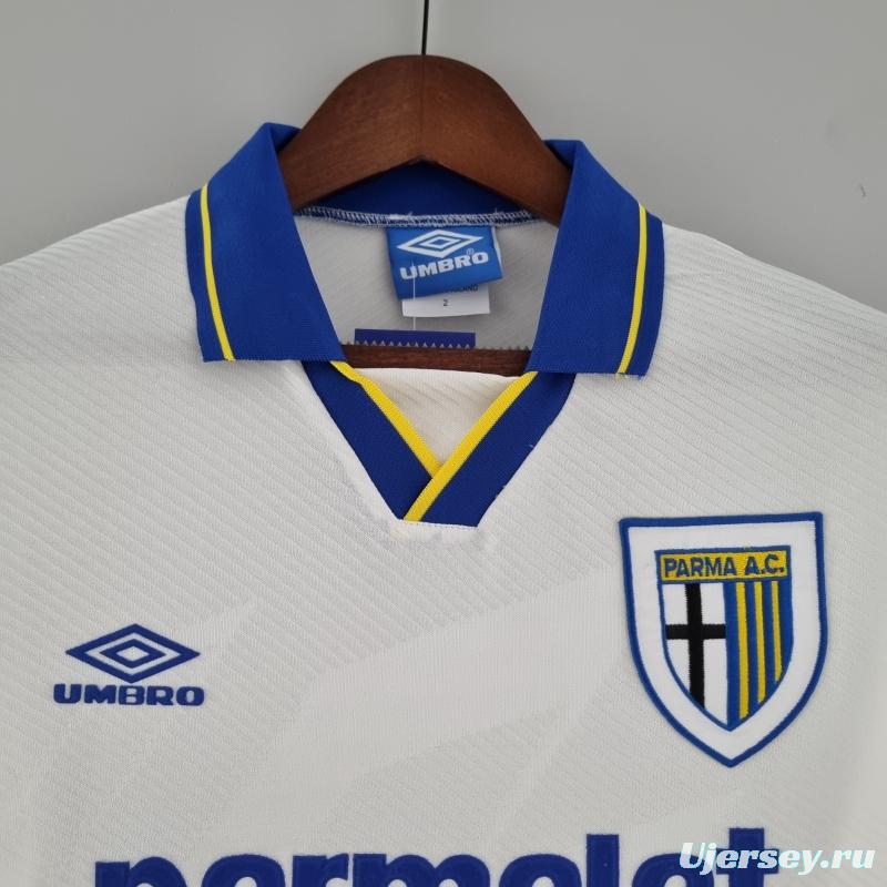 Retro Parma 93/95 Away Soccer Jersey