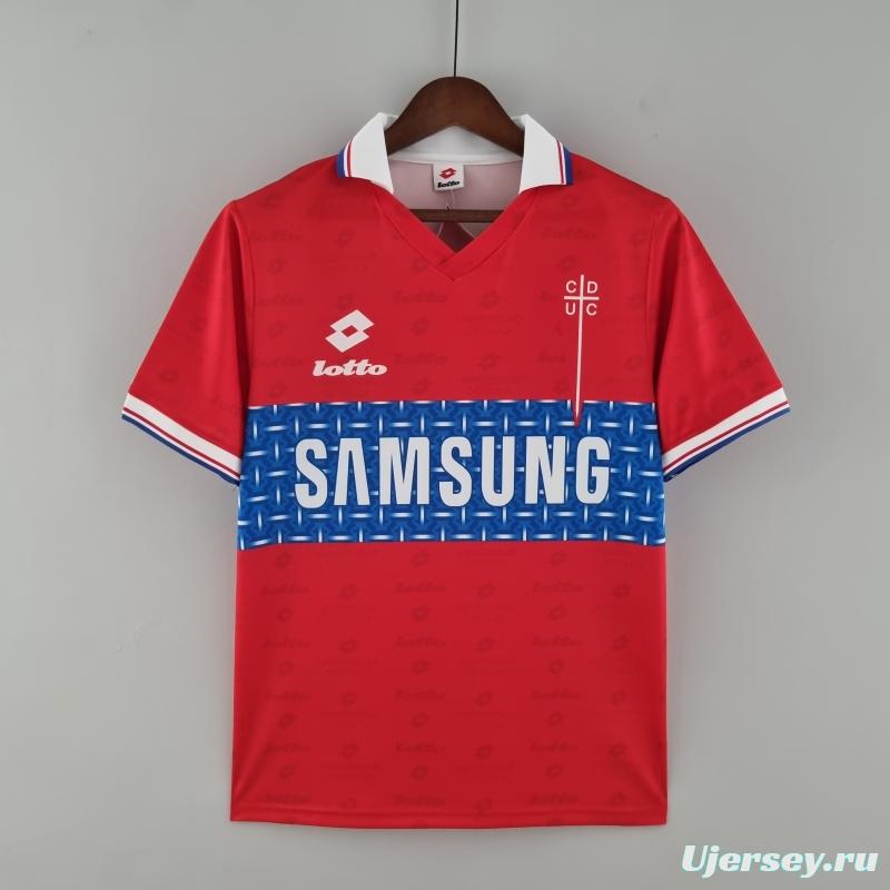 Retro 1996 Deportivo Universidad Católica Third Away Soccer Jersey