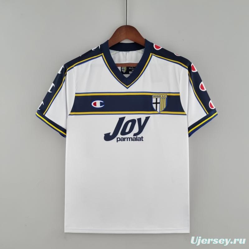 Retro Parma 01/02 Away Soccer Jersey