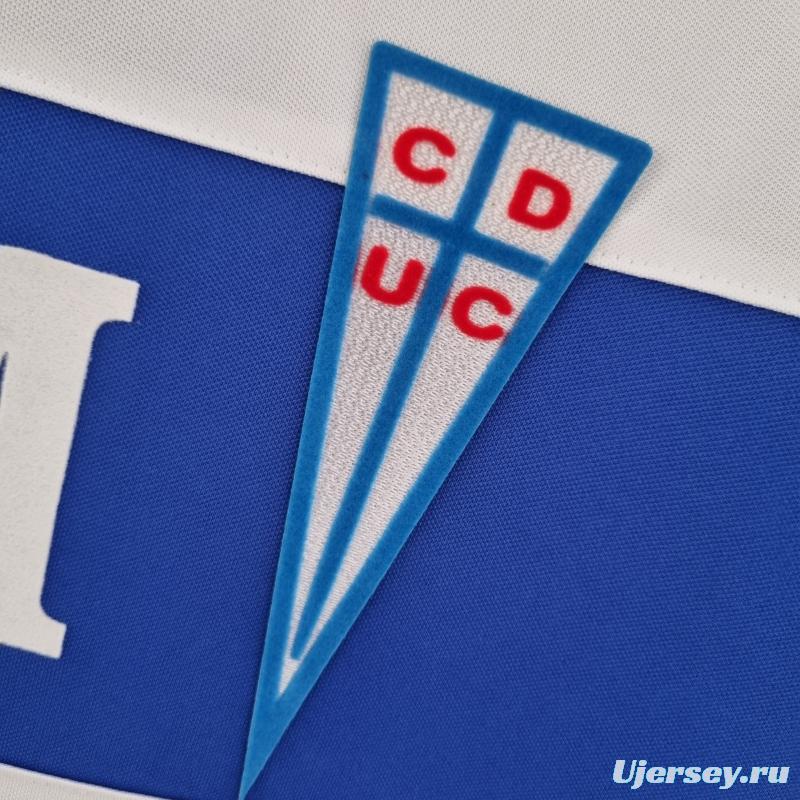 Retro 1987 Deportivo Universidad Católica Home Soccer Jersey