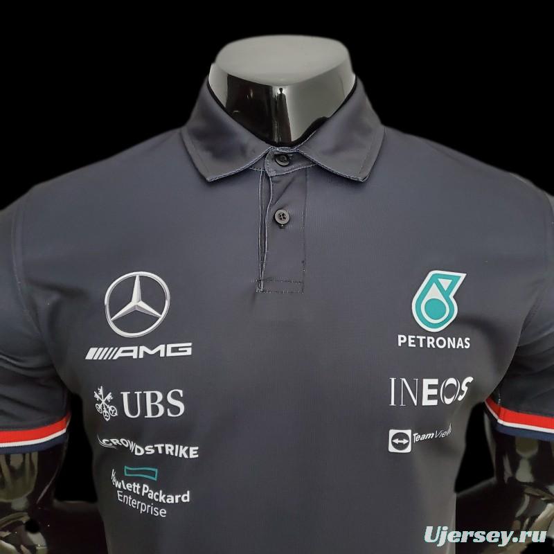 F1 Formula One 2022 Mercedes Polo 