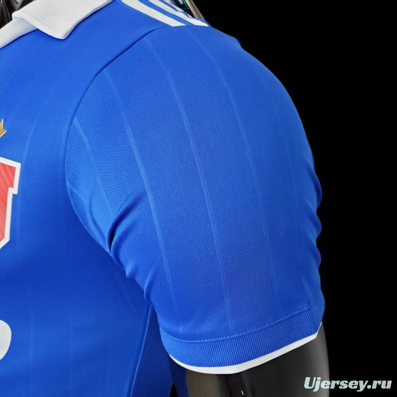 Player Version 22/23 Universidad De Chile Home  Soccer Jersey