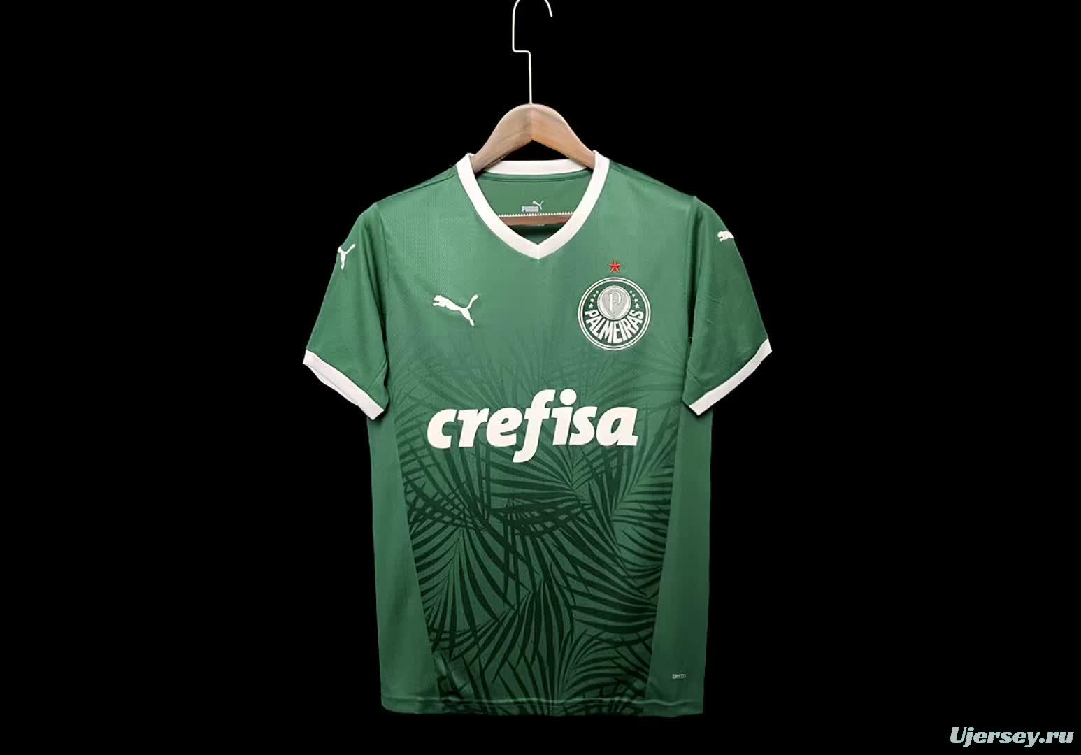 22/23 Palmeiras Home  Soccer Jersey