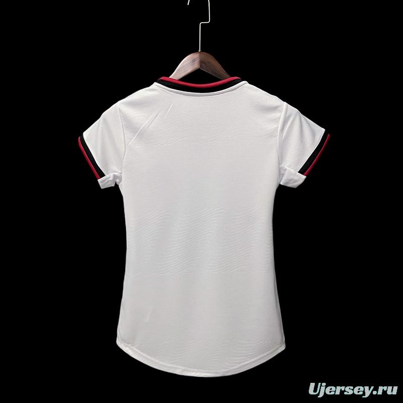 22/23 Flamengo Away Woman  Soccer Jersey