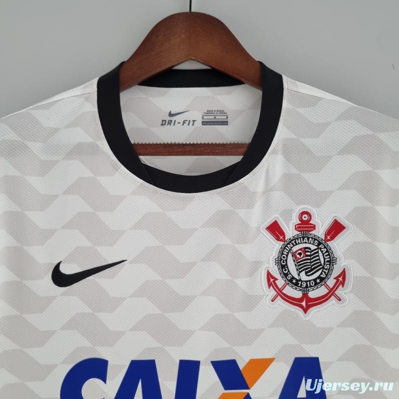 Retro Corinthians 2012 Home  Soccer Jersey