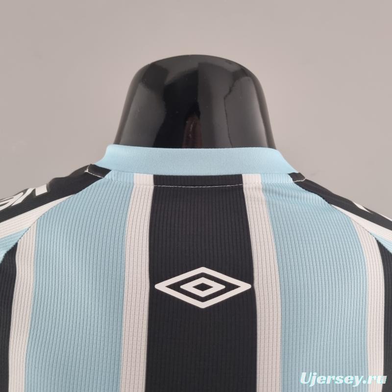 Player Version 22/23 Gremio Home  Soccer Jersey