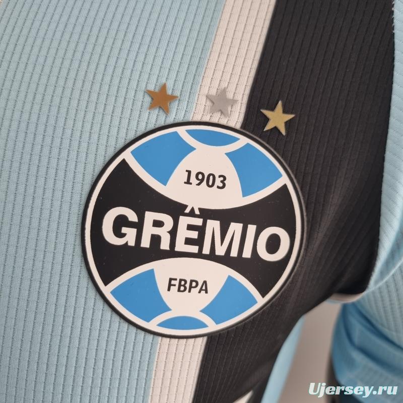 Player Version 22/23 Gremio Home  Soccer Jersey