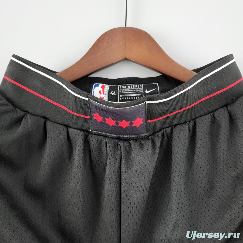 Chicago Bulls Black NBA Shorts 