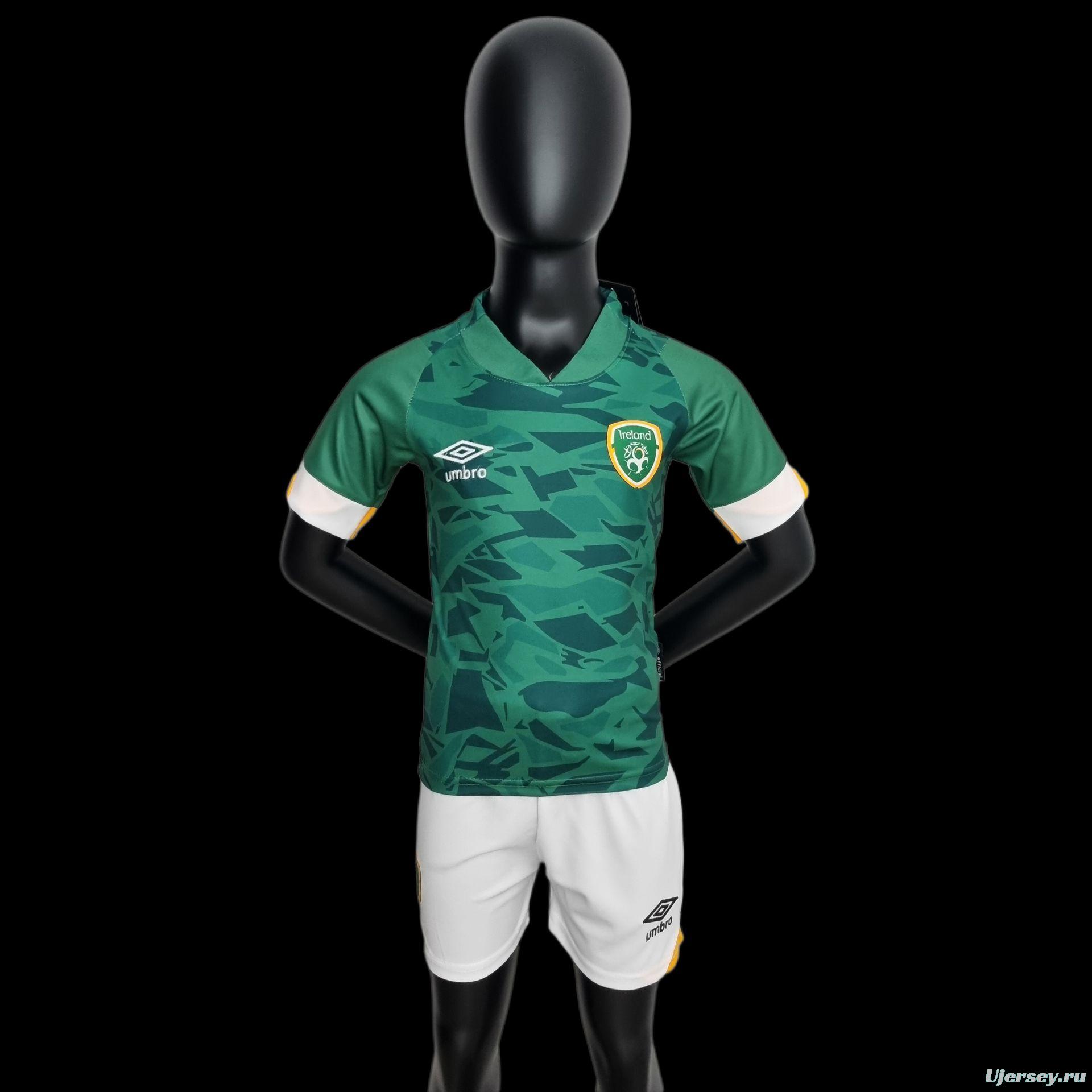 2022 Ireland Kids Home  16-28 Soccer Jersey