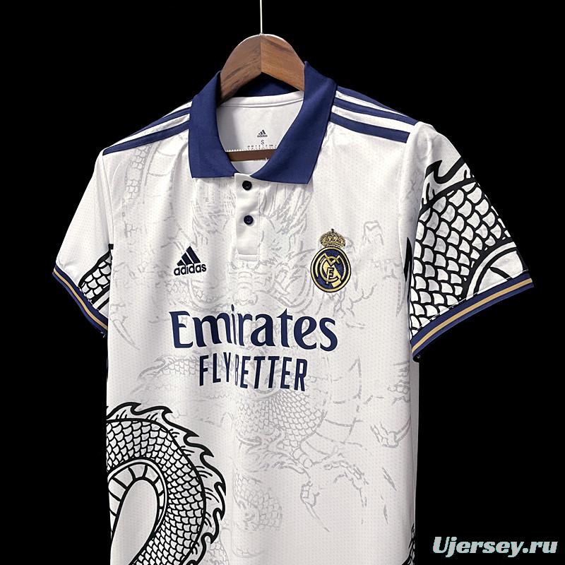 22/23 Real Madrid Chinese Dragon White 