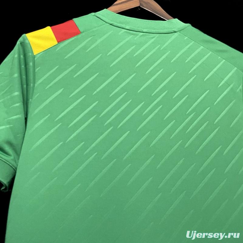 2022 Cameroon Home  Soccer Jersey