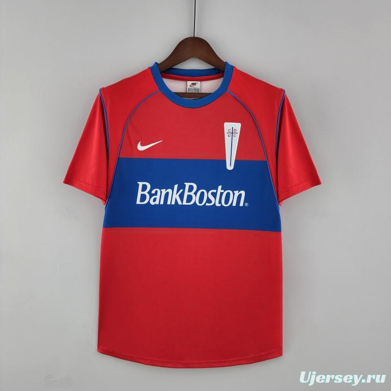 Retro 02/03 Deportivo Universidad Católica Away Soccer Jersey