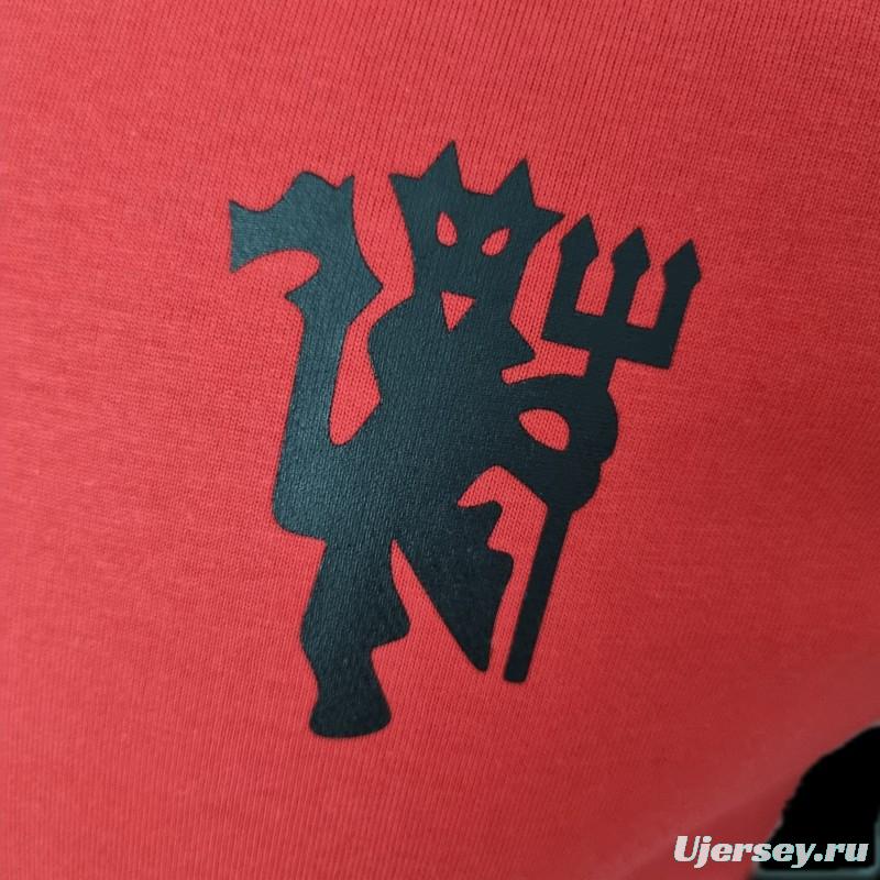 22/23 Manchester United Red T-shirts #0057